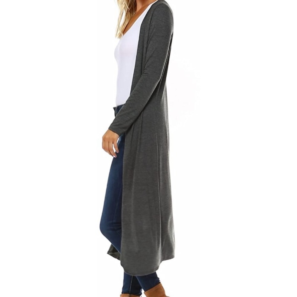 Long (duster) cardigan